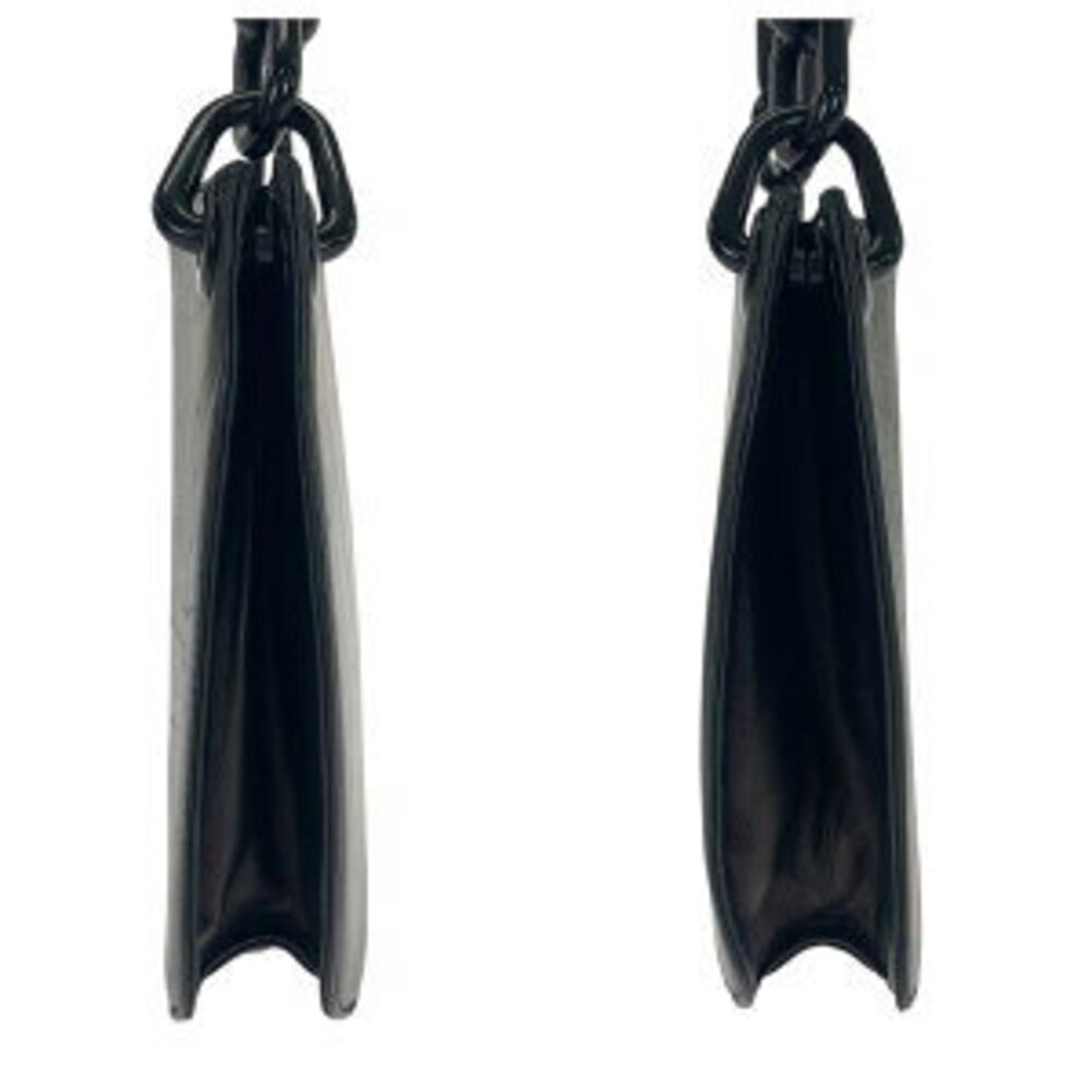 Prada Leather Plachain Shoulder Bag Black - Picture 8 of 10